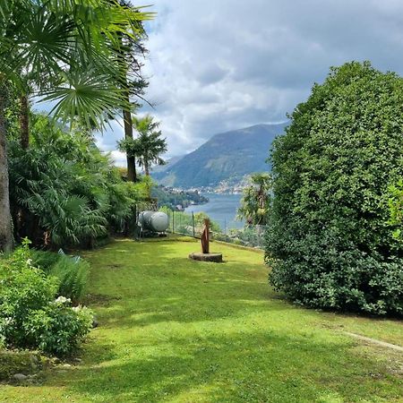 Lake Como Villa Ines Junior Apartment Faggeto Lario Exterior photo